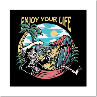 Enjoy Your Life Posters and Art